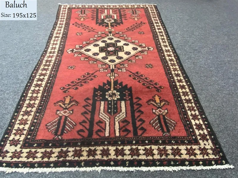 Vintage Baluch rug