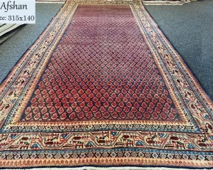 Antique Afshan rug