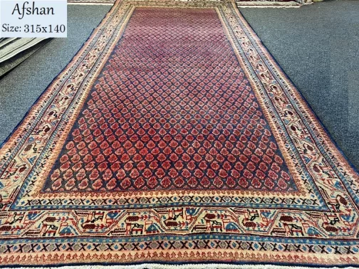 Antique Afshan rug