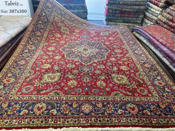 Handmade Tabriz rug