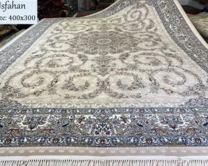 Ivory floral Isfahan