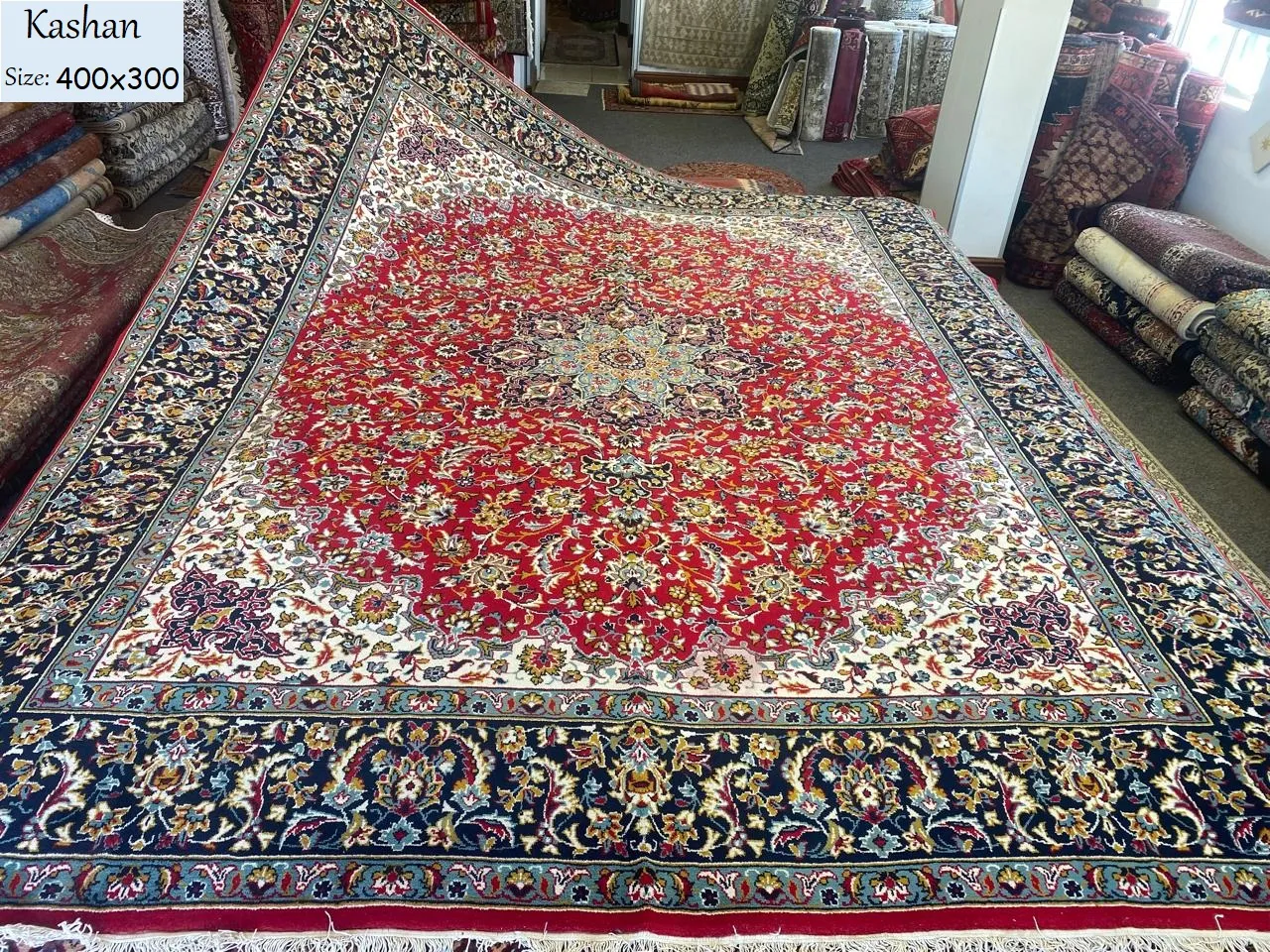 Persian Kashan rug