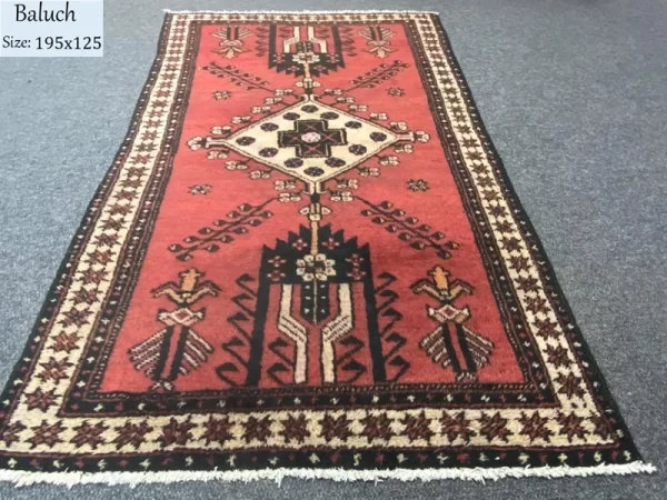 Vintage Baluch rug