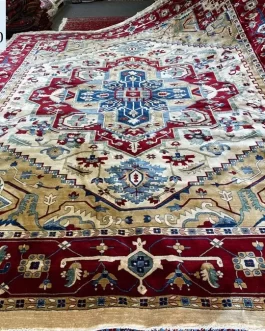 Beige Qazaq rug